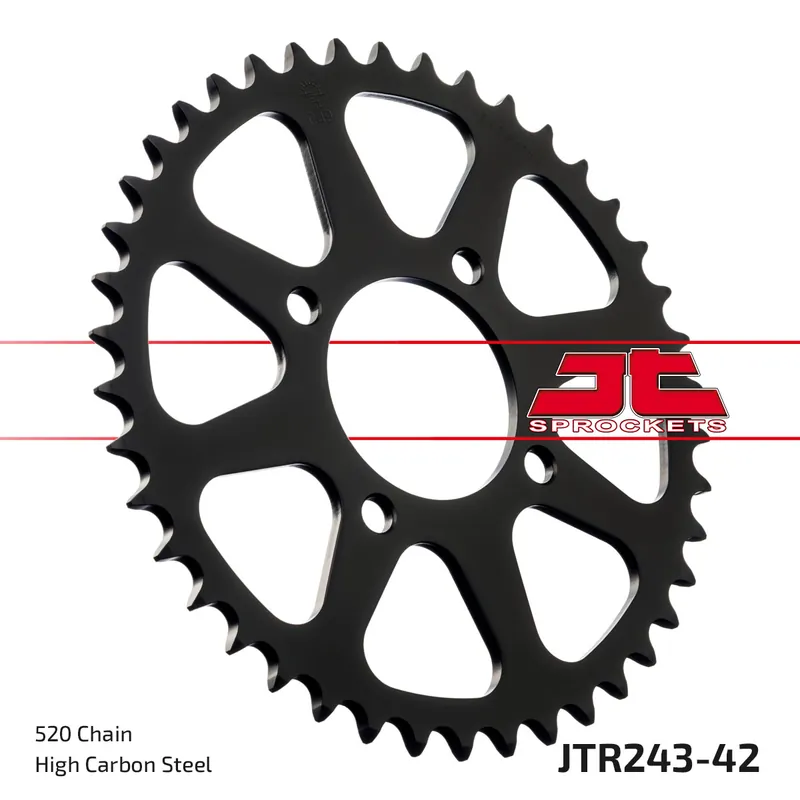 Must-Have Kettenrad JT Sprockets 520 42Z Innendurchmesser 68mm Lochkreis 90mm für Honda MTX RW 200 ccm Bj. 1983 - 1988