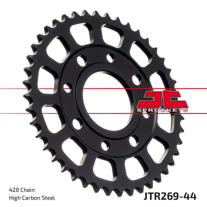 Kettenrad JT Sprockets 428 44Z Innendurchmesser 58mm Lochkreis 90mm für Kymco Zing K-Pipe, Daelim VC Advance VT VS Brixton Crossfire Honda MSX Roadwin Sichere Zahlung