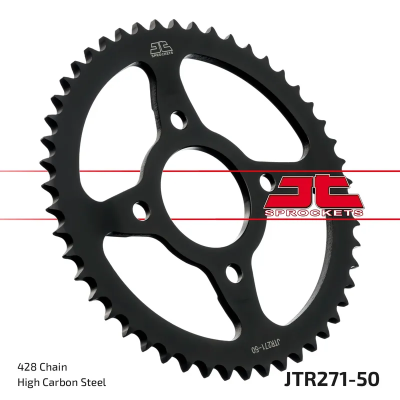Wochenendangebot Kettenrad JT Sprockets 428 50Z Innendurchmesser 58mm Lochkreis 90mm für Honda CLR W NX 125 ccm Bj. 1989 - 2000