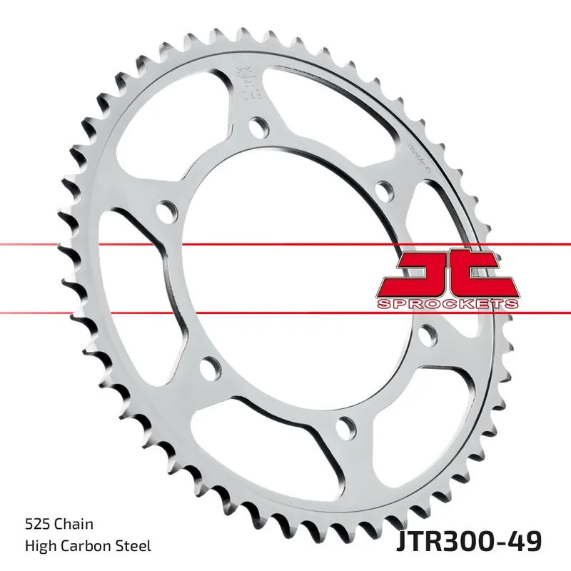 Kettenrad JT Sprockets 525 49Z Innendurchmesser 130mm Lochkreis 150mm für Yamaha FZ 8 Fazer S SA, Honda XL V Transalp 600 - 900 ccm Bj. 1987 - 2016 Super-Preis