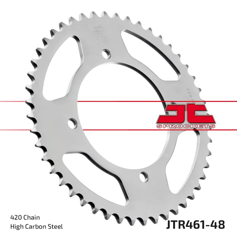 Kettenrad JT Sprockets 420 48Z Innendurchmesser 100mm Lochkreis 116mm für Kawasaki KX 80 / 85 ccm Bj. 1986 - 2022 Heißes Angebot