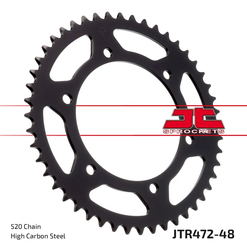 Kettenrad JT Sprockets 520 48Z Innendurchmesser 134mm Lochkreis 156mm für Kawasaki KR1 250 ccm Bj. 1988 - 1992 Neue Kollektion