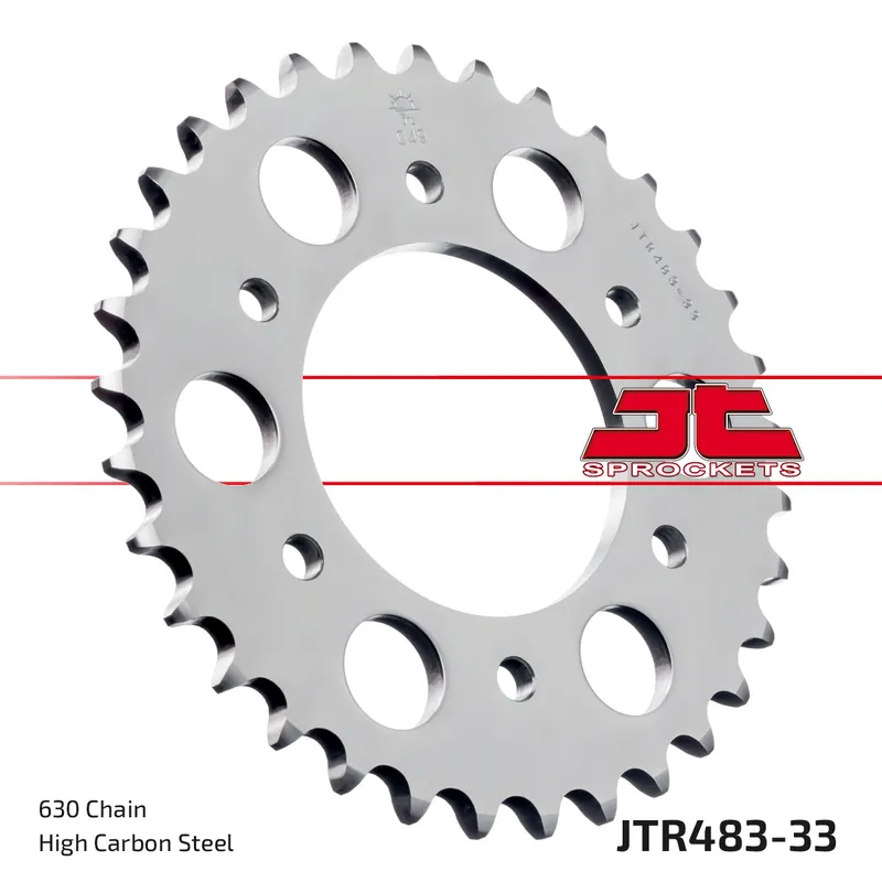 Sofort Bestellen Kettenrad JT Sprockets 630 33Z Innendurchmesser 98mm Lochkreis 130mm für Kawasaki Z1 Z 900 ccm Bj. 1973 - 1976