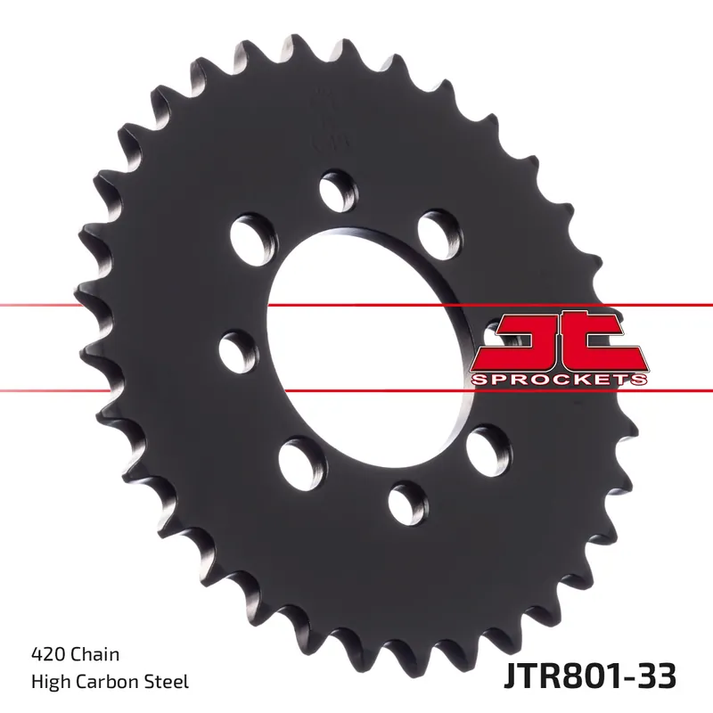 Kettenrad JT Sprockets 420 33Z Innendurchmesser 52mm Lochkreis 68mm für Suzuki TS X, Kawasaki AR A Beta Minicross R 1 AE 50 - 150 ccm Wochenendangebot