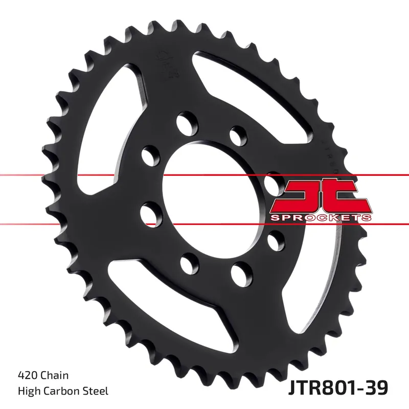 Kettenrad JT Sprockets 420 39Z Innendurchmesser 52mm Lochkreis 68mm für Suzuki TS X, Kawasaki AR A Beta Minicross R 1 AE 50 - 150 ccm Abverkauf