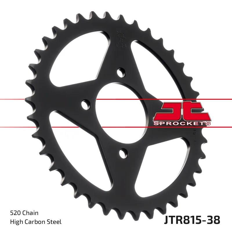 Neue Ware Kettenrad JT Sprockets 520 38Z Innendurchmesser 58mm Lochkreis 78mm für Suzuki GT E X5 185 / 200 ccm Bj. 1973 - 1981