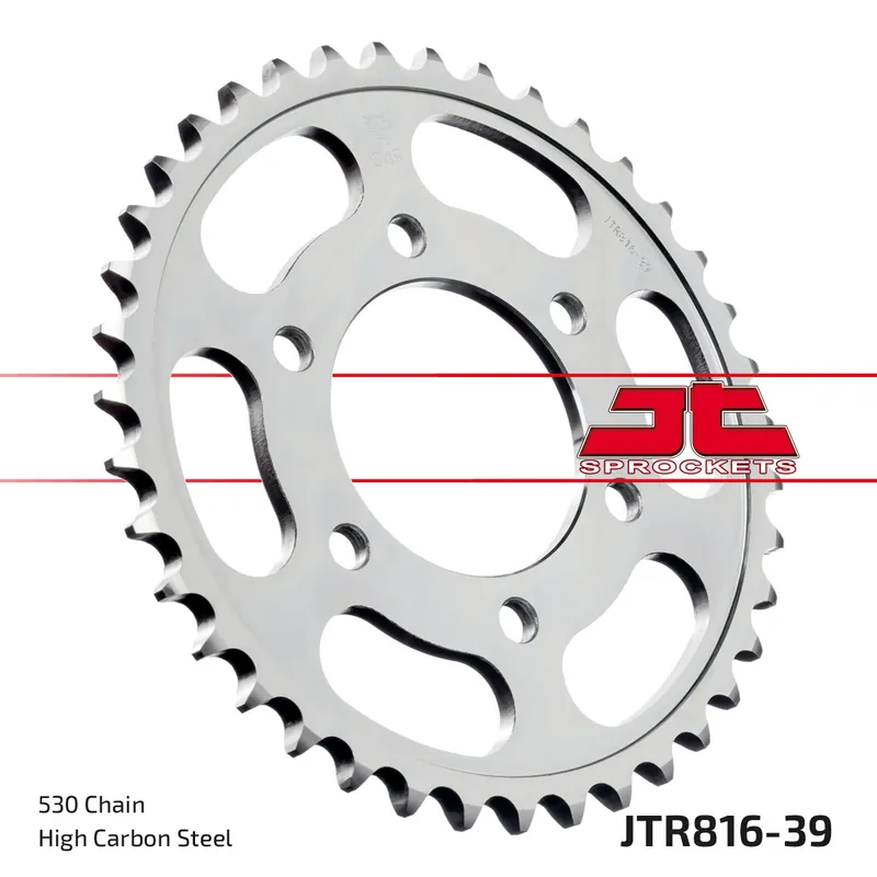 Neu Im Sortiment Kettenrad JT Sprockets 530 39Z Innendurchmesser 76mm Lochkreis 100mm für Suzuki GSF Bandit N S RF GS GSX-R K.L.M.N GSX F W P.R Inazuma 400 - 1200 ccm Bj. 1973 - 2005
