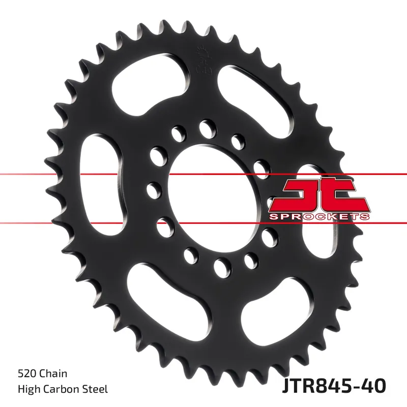 Billig Kettenrad JT Sprockets 520 40Z Innendurchmesser 62mm Lochkreis 80mm für Yamaha SR SE XT 250 ccm Bj. 1980 - 2000