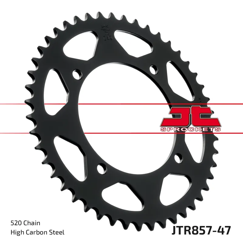 Kettenrad JT Sprockets 520 47Z für Yamaha XV Virago S, MuZ / MZ Baghira Black Panther Streetmoto XT E Z Tenere L K 125 - 660 ccm Bj. 1982 - 2016 Preisreduziert