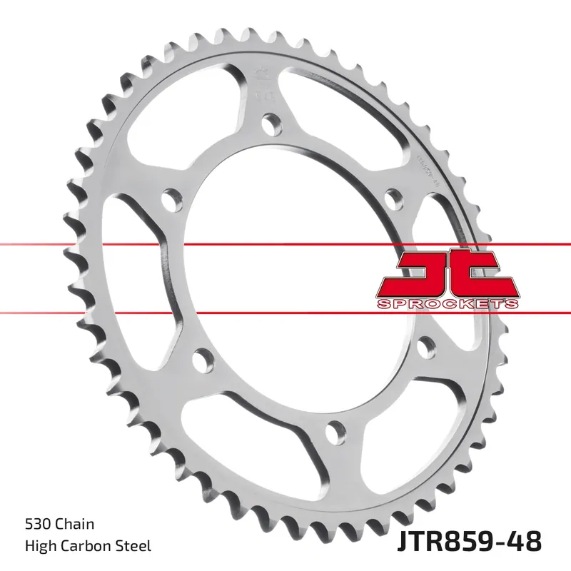 Kettenrad JT Sprockets 530 48Z für Yamaha FZS Fazer S XJR FJ A YZF R Thunderace FZR Exup Thunder Cat 600 - 1300 ccm Bj. 1984 - 2003 Neuheit