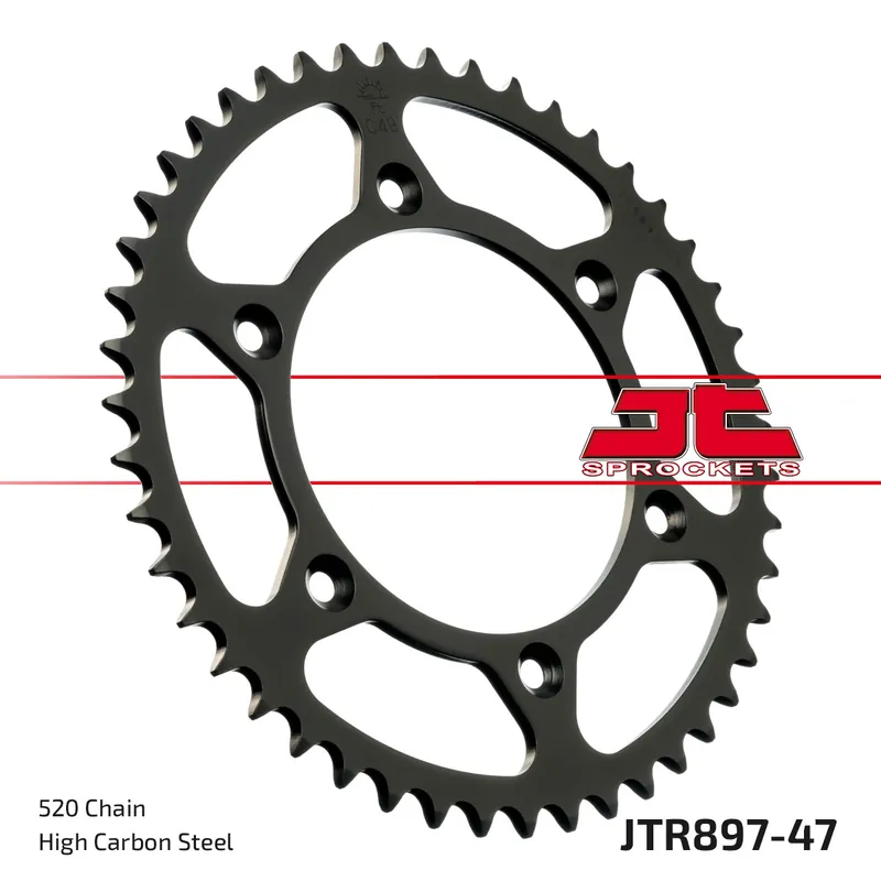 Kettenrad JT Sprockets 520 47Z Innendurchmesser 125mm Lochkreis 150mm für KTM LC4 Adventure R SMC ABS 125 - 901 ccm Angebot