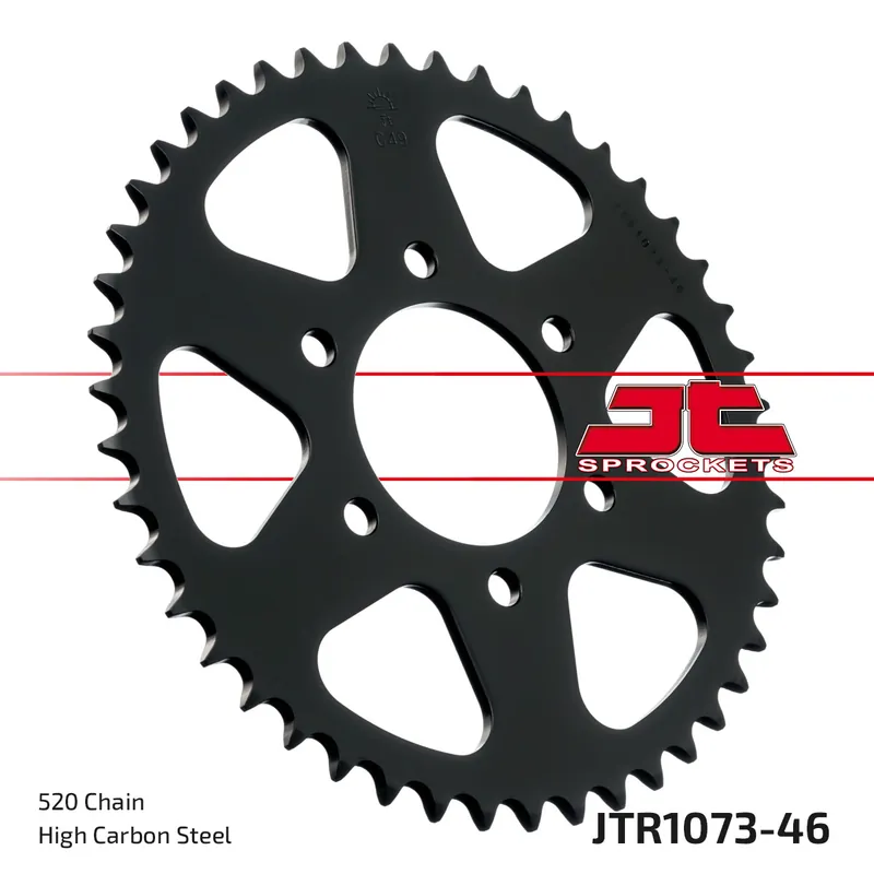 Online Kaufen Kettenrad JT Sprockets 520 46Z Innendurchmesser 74mm Lochkreis 100mm für Hyosung GV Aguila Classic 250 ccm Bj. 2001 - 2017