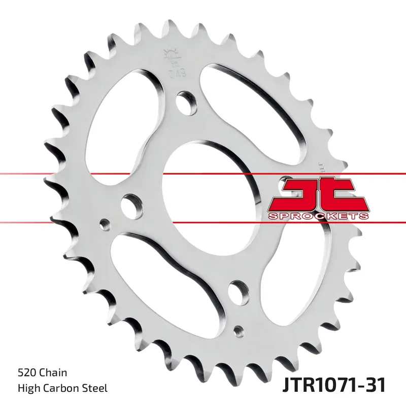 Kettenrad JT Sprockets 520 31Z Innendurchmesser 52mm Lochkreis 86mm für Kymco MXU Mxer 1 MXer 50 / 150 ccm Schnäppchen