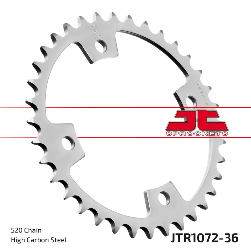Neu Im Sortiment Kettenrad JT Sprockets 520 36Z Innendurchmesser 112mm Lochkreis 132mm für Kymco Maxxer LC MXU KXR, Arctic Cat DVX i TGB Blade R Wide Target 250 - 450