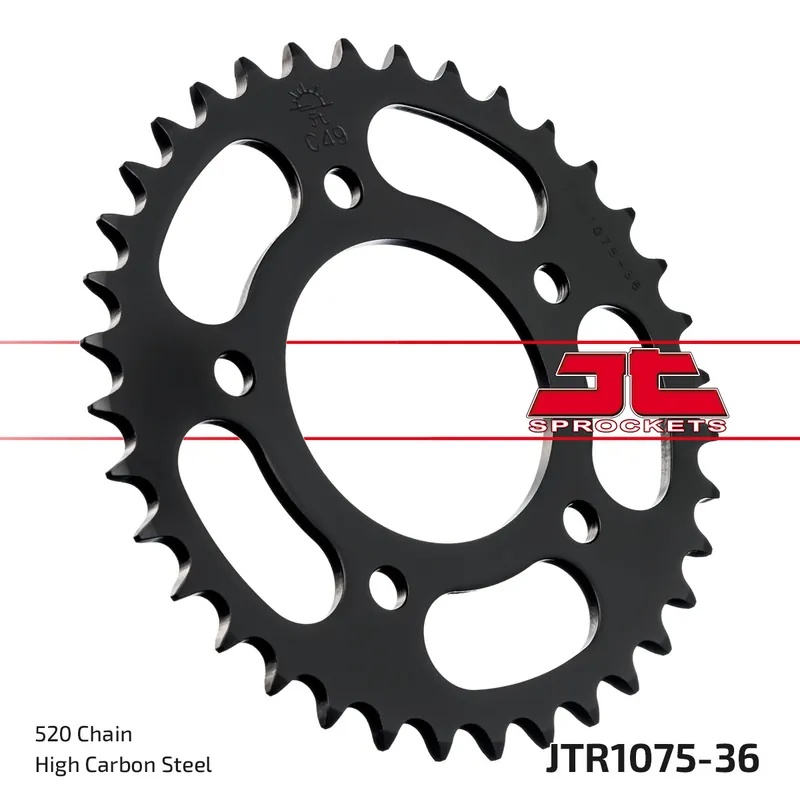 Highlight Kettenrad JT Sprockets 520 36Z Innendurchmesser 80mm Lochkreis 110mm für Kymco Venox, Honda CB N 250 / 400 ccm Bj. 1983 - 2013