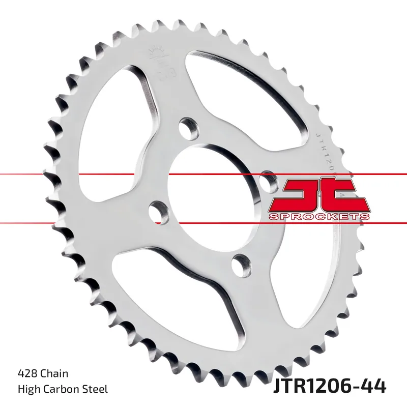 Highlight Kettenrad JT Sprockets 428 44Z Innendurchmesser 54mm Lochkreis 70mm für Honda CBR R 125 ccm Bj. 2004 - 2010
