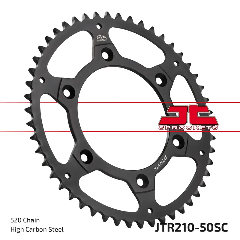 Kettenrad JT Sprockets 520 50Z Innendurchmesser 125mm Lochkreis 153mm für Honda CR R CRF L Rally, HM CRE F XR RX 125 - 650 ccm Bj. 1983 - 2022 Knallerangebot