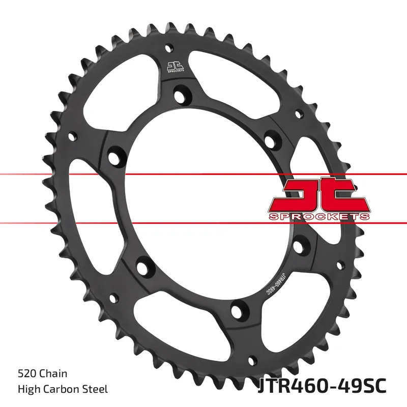 Sonderangebot Kettenrad JT Sprockets 520 49Z Innendurchmesser 134mm Lochkreis 150mm für Kawasaki KX F KLX S R 125 - 650 ccm Bj. 1980 - 2022