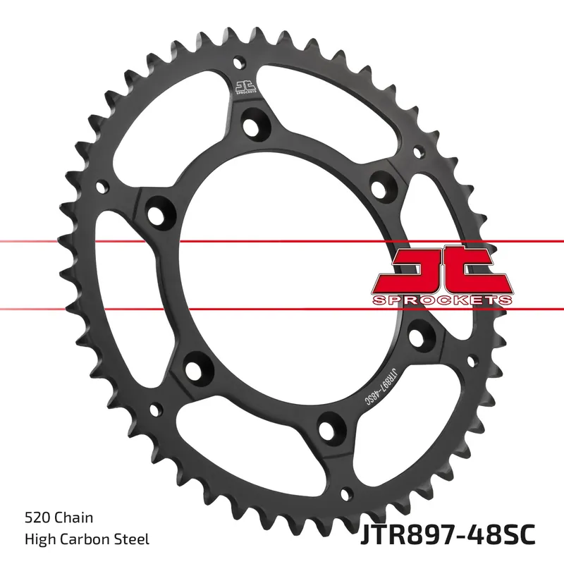 Aktuell Kettenrad JT Sprockets 520 48Z Innendurchmesser 125mm Lochkreis 150mm für KTM LC4 Adventure R SMC ABS 125 - 901 ccm