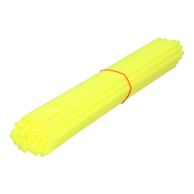Speichencover Set 250mm neongelb - 36 Stück Markenware
