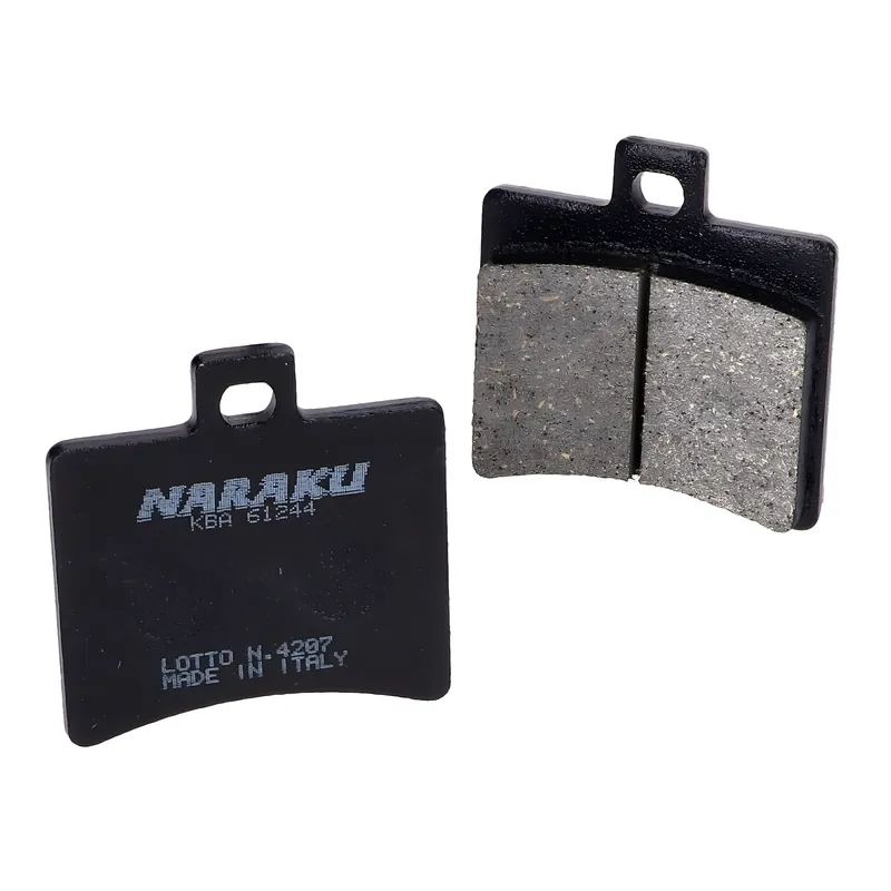 Top-Seller Bremsbeläge Naraku organisch für Aprilia SR50, Scarabeo, Baotian BT49QT