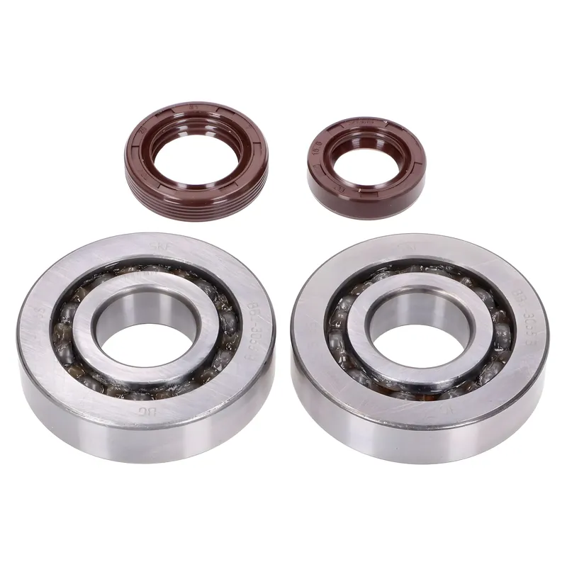 Kurbelwellenlager Satz Naraku SKF, FKM Premium C3 Metallkäfig für Kymco, SYM stehend Knallerangebot