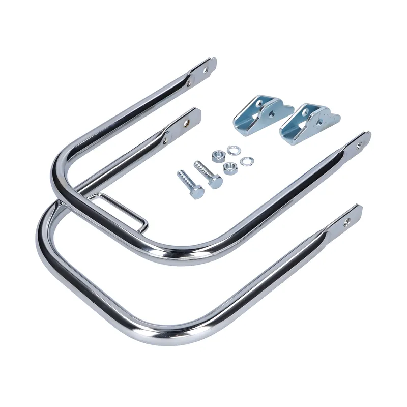 Gepäckträger Set hinten Chrom langer Stützbügel für Simson S50, S51, S70 Günstig