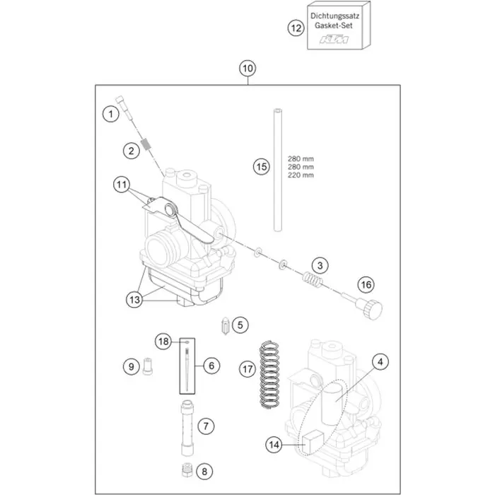 SCHWIMMERNADEL VENTIL KPL. 2,5 Markenware