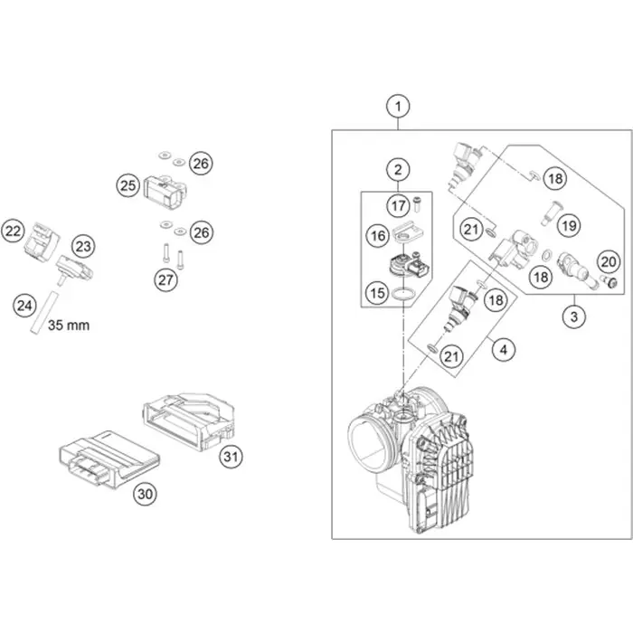 Haltegummi Drucksensor 06 Expressversand