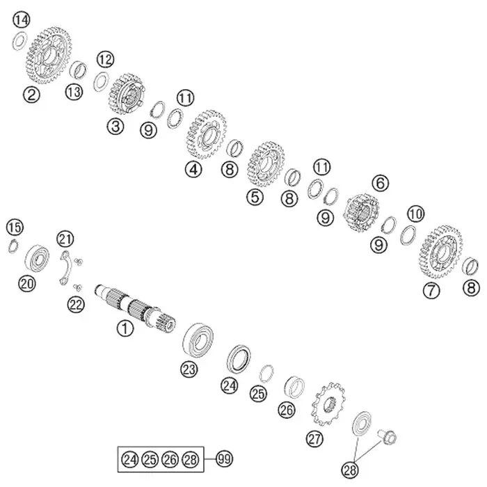 Mega-Angebot Anlaufscheibe 26x32x1.5