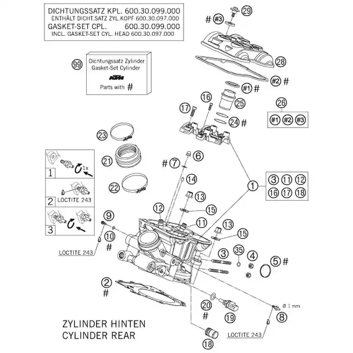 VENTILDECKEL HINTEN 03 Top-Angebot