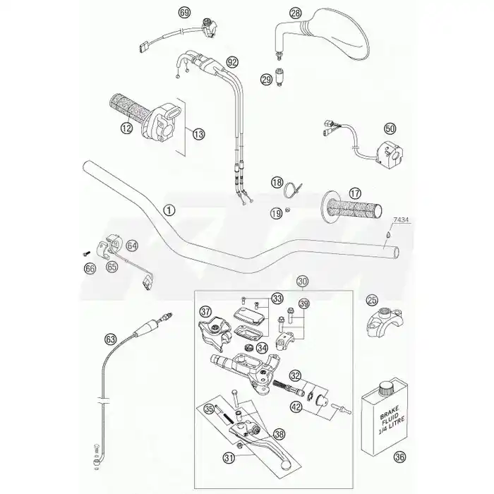 Preisreduziert LENKER MAGURA STREET LEGAL 07