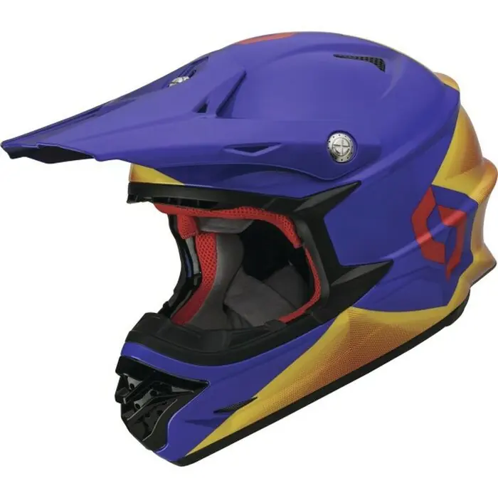 Garantierte Lieferung Scott 350 Pro Fission ECE red/blue