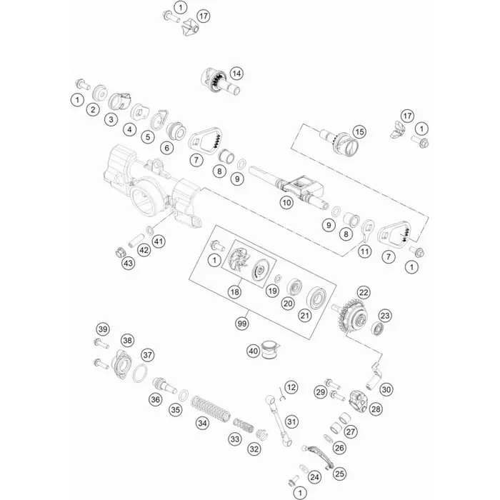Einstellhebel Expressversand