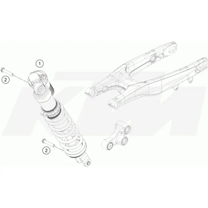 Monoshock 450SX-F FactoryEd. 18 Sonderaktion