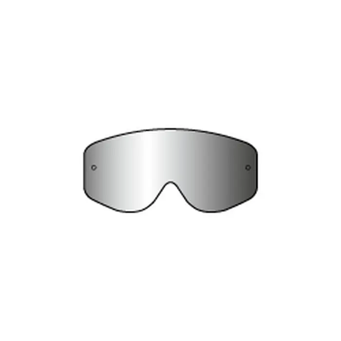 Nur Für Kurze Zeit Racing Goggles Single Lens silver mirr.