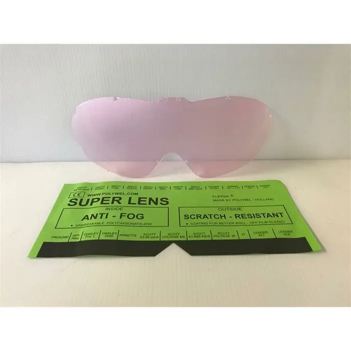 Neue Ware Scott Polywel Voltage Pro Air Scheibe Glas Linse Klar