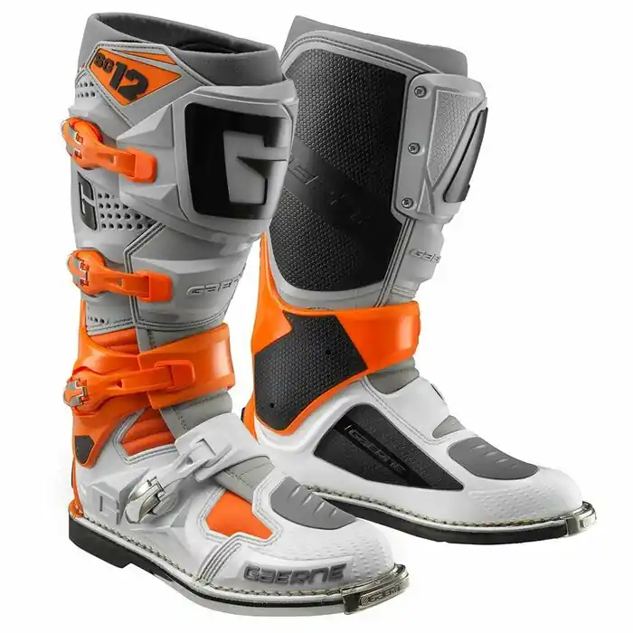 Top-Angebot Gaerne Stiefel SG12 Orange Weiß Grau 45