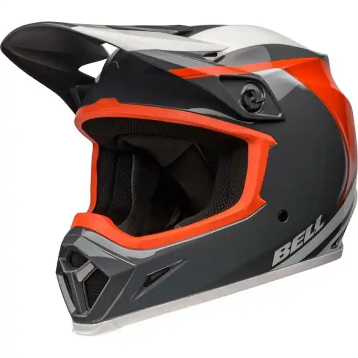 Kracherpreis Bell Helm MX-9 Mips Dart Gloss Grau Orange L