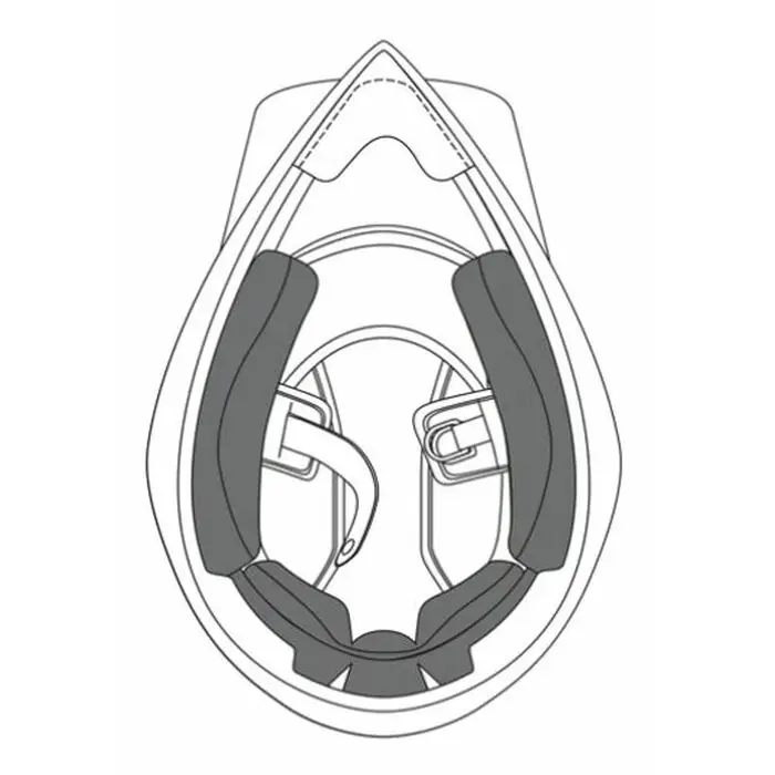 AX9 CHEEK PADS L Top-Preis