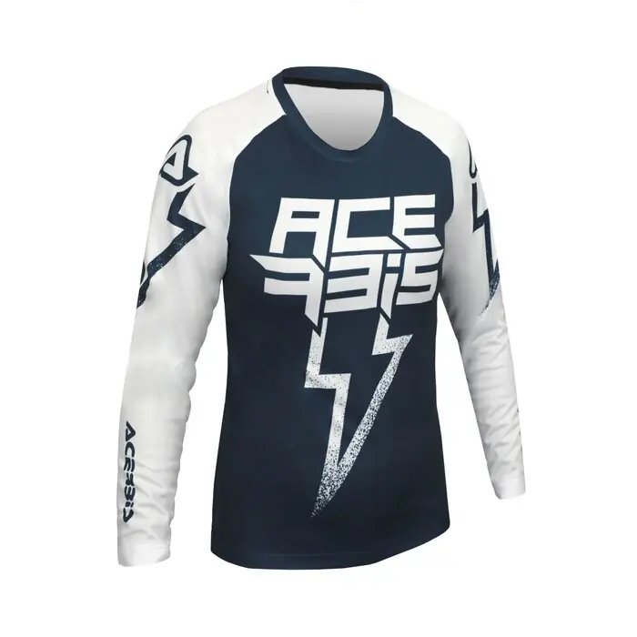 Acerbis Jersey J-Kid Blizzard Blau Weiß L Meistverkauft