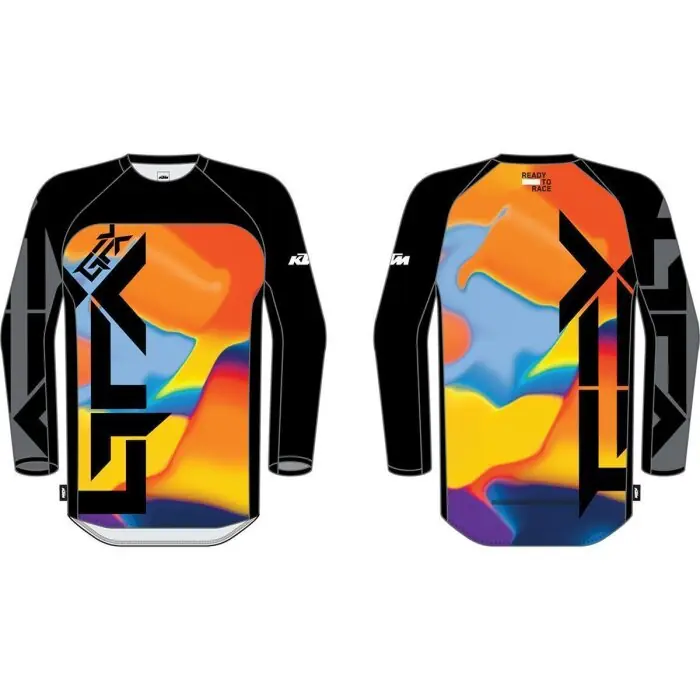 Neu Gravity-fx Air Jersey Blk - Orange Xxl