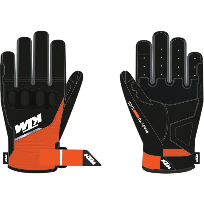Geprüft Two 4 Ride V3 Gloves Blk - Orange L/10