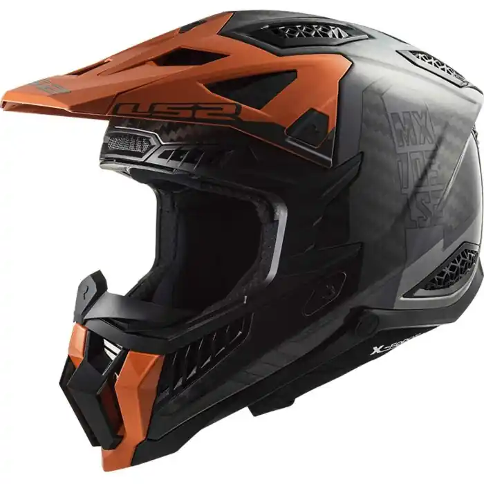 LS2 Helm MX 703 X-Force Carbon Orange Günstig