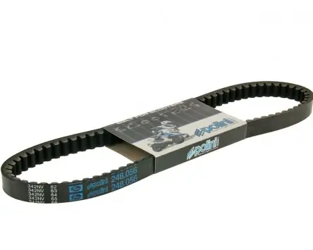 Geprüft Keilriemen POLINI Speed Belt 820x18,1mm 30 Grad kompatibel für Aprilia Scarabeo, Gilera DNA, Italjet Torpedo Roller Ersatz