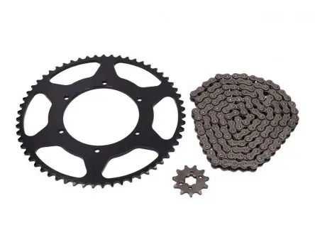 Markenware Kettensatz 11/59 Zähne kompatibel für Aprilia SX 50, Gilera SMT Derbi Senda
