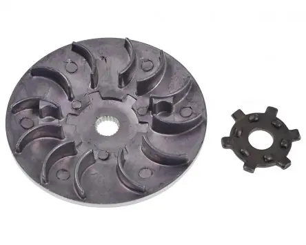 Riemenscheibe mit Stern Standard Ersatz kompatibel für Peugeot liegend Jetforce C-Tech, Speedfight 3 / 4, Ludix 2, Kisbee, New Vivacity Roller Set Beliebt