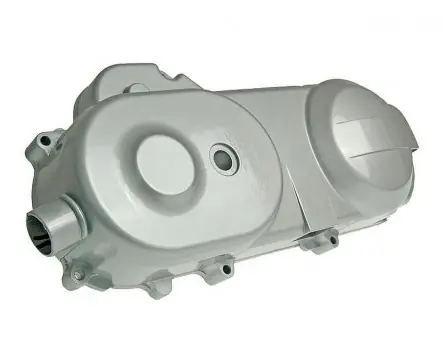 Variodeckel Motordeckel 10 Zoll 669mm silber für GY6 50ccm Schnäppchen