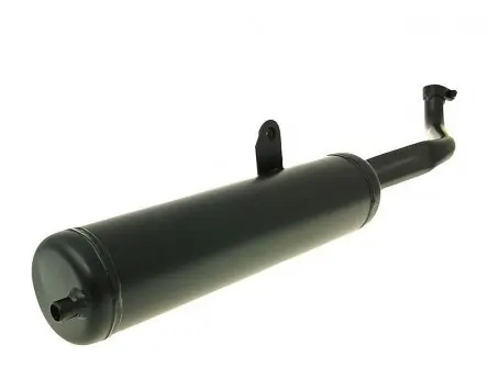 Highlight Auspuffanlage TECNO offen ungedrosselt kompatibel für Piaggio Ciao PX, Vespa Ciao PX 2-Takt AC SportAuspuff Mofa