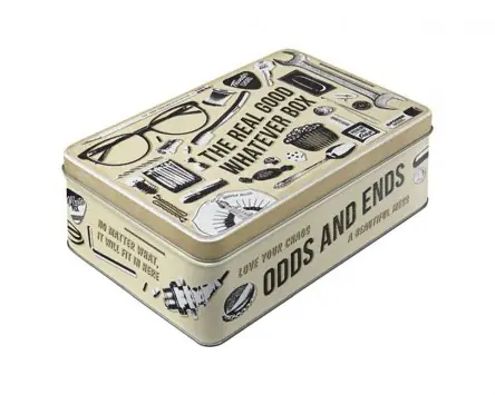 Vorratsdose, flach NOSTALGIC ART Whatever Odds & Ends Box 23x16x7 cm 2,5l Sichere Zahlung